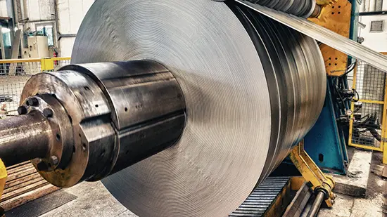 Acéllemez tekercsek